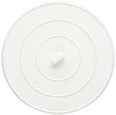 Plumb Pak PP820-14 Sink Stopper, Flat Suction, Rubber, White, Polished Chrome, For: Sink, Shower or Tub